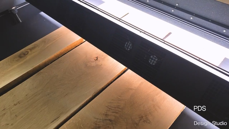 PDS scanning original wood material